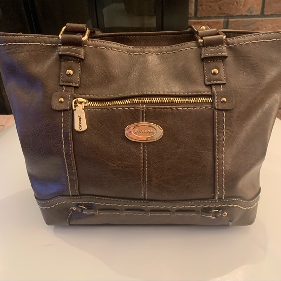 Concept (Born B.O.C) Handbags - Vintage Born Concept Brown Leather Purse with Lighter Pouch!